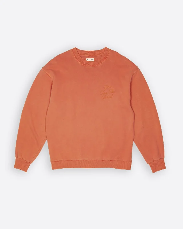 Detroit Sweater Basic Fleece Tangerine Confident Men's Power