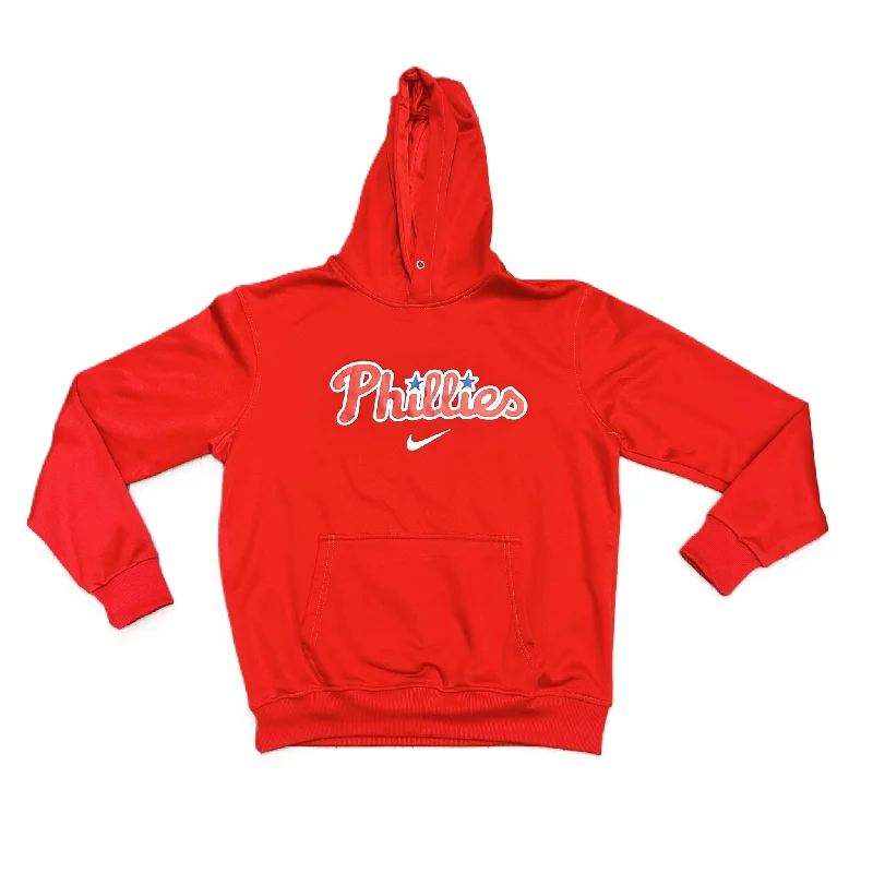 Sweatshirt Hoodie  In Red, Size: S Classic Men's Pin