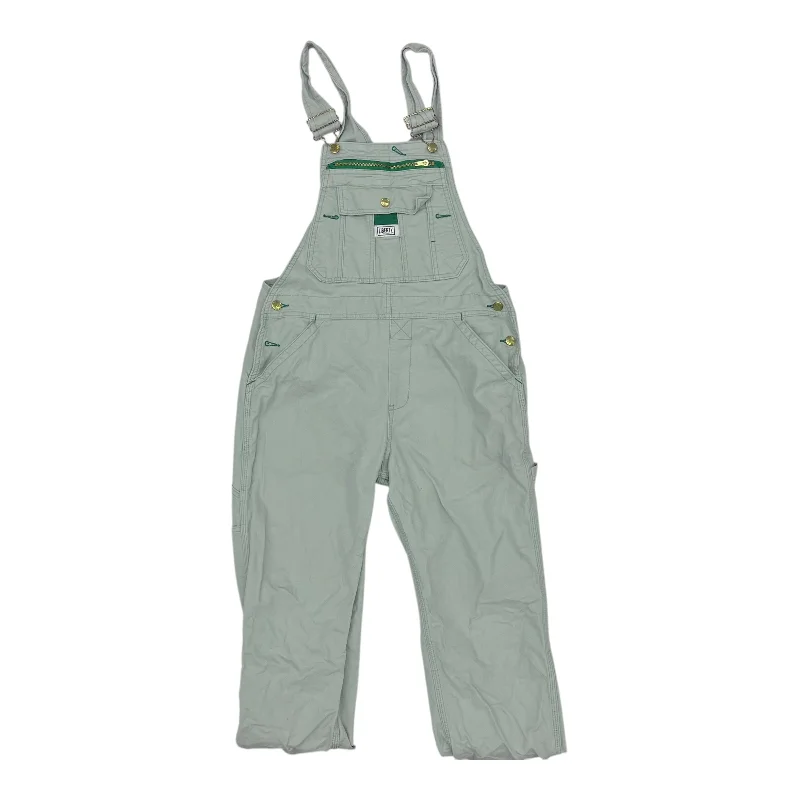 Overalls By Clothes Mentor In Green Denim, Size:M Athletic Men's Compression