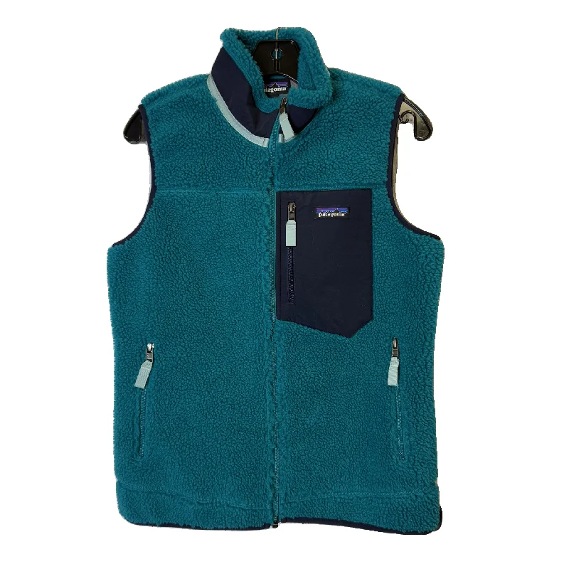 Vest Fleece By Patagonia In Blue, Size: S Monochromatic All