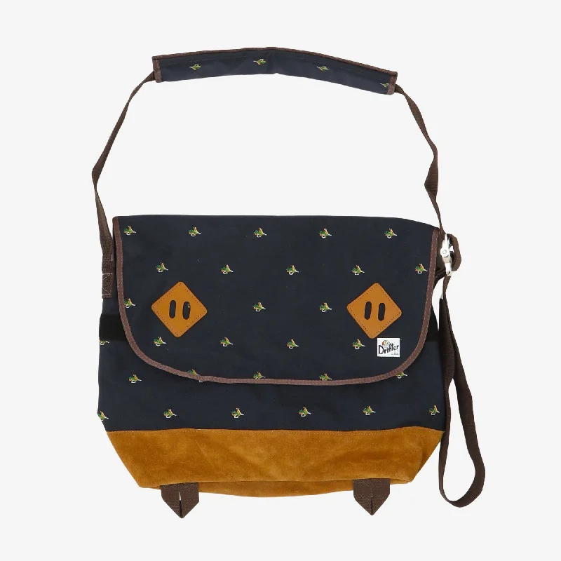 Patterned Messenger Bag Organic