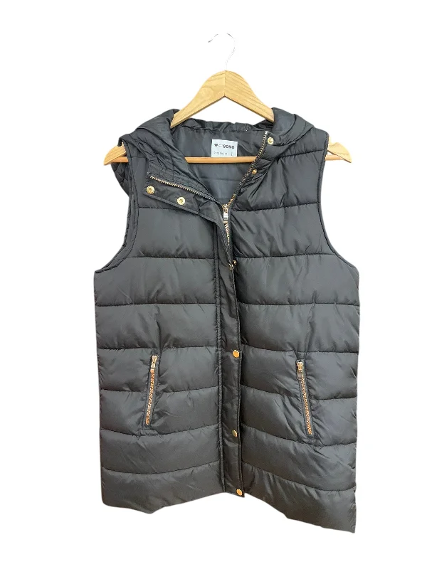 Vest Puffer & Quilted By Ci Sono In Black, Size: L Elegant Men's Cashmere