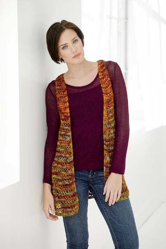 Delightfully Light Vest (Knit) Laid