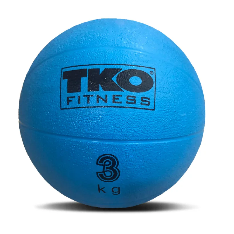 TKO Rubber Medicine Ball 3KG Refined Men's Classic 