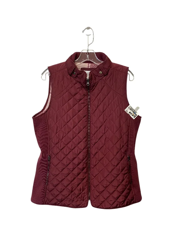 Vest Puffer & Quilted By Market & Spruce In Maroon, Size: L Cool Men's Skate