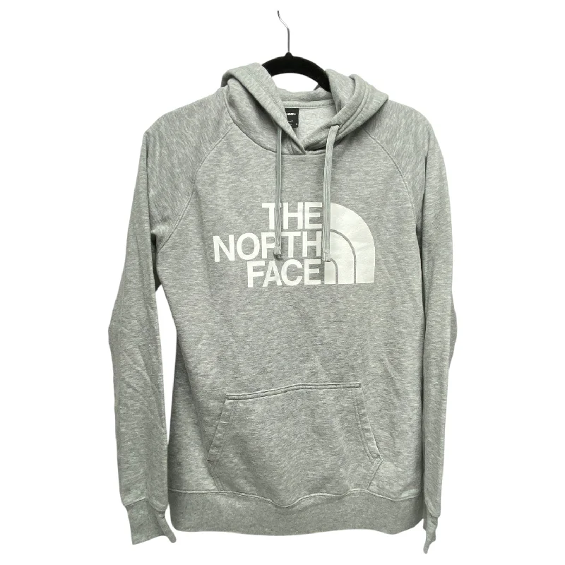 Athletic Sweatshirt Hoodie By The North Face In Grey, Size: M Practical Men's Multi