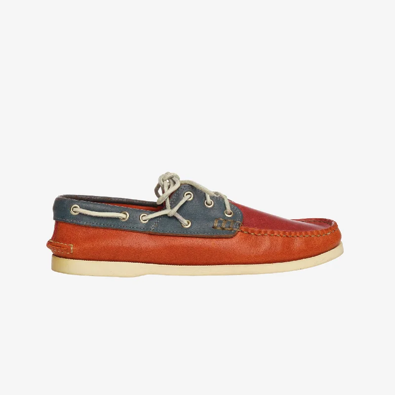 Leather Boat Shoe Relaxed Men's Beach