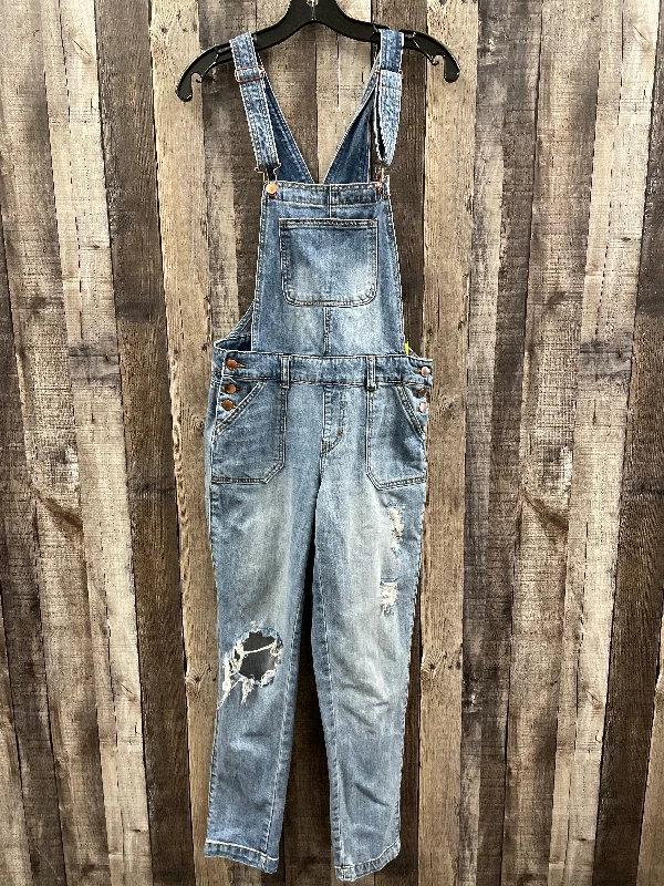 Overalls By Refuge In Blue Denim, Size: 4 Unique Men's Upcycled