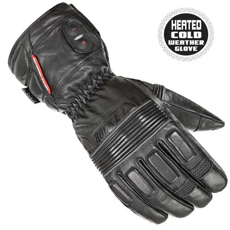 Leather Rocket Burner Gloves 7.4v Modern Men's Geometric