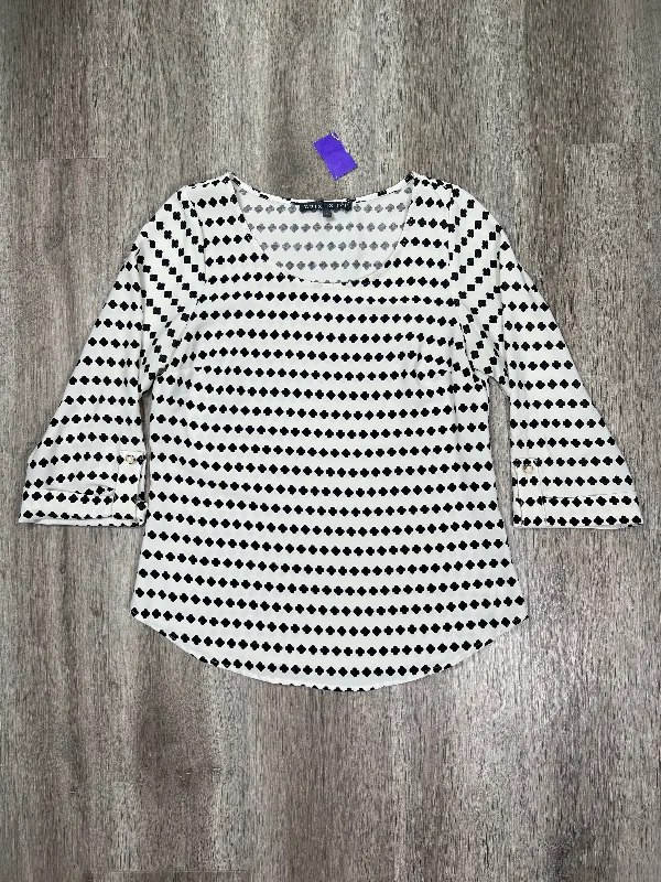 White Top Long Sleeve Brixon Ivy, Size S Tailored