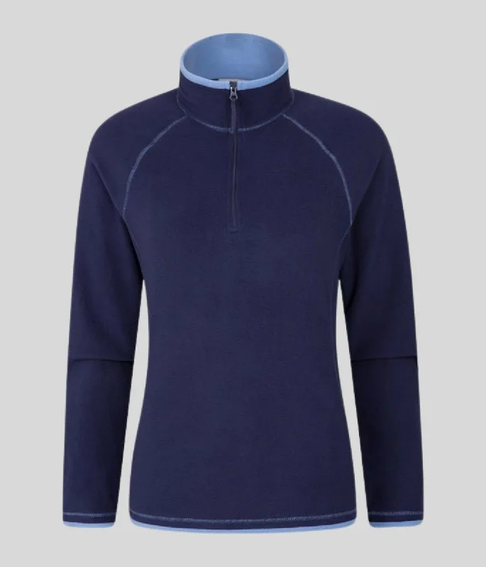 Navy Montana Microfleece Top Sophisticated Men's French