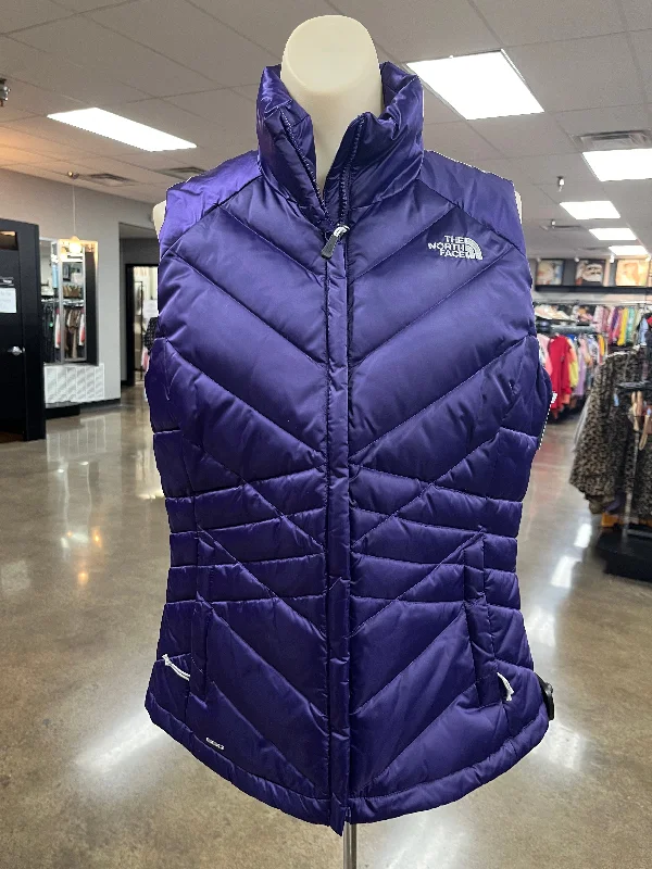 Vest Puffer & Quilted By The North Face In Purple, Size:M Dapper Men's Bow