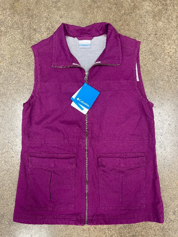 Vest Other By Columbia In Purple, Size:S Laid