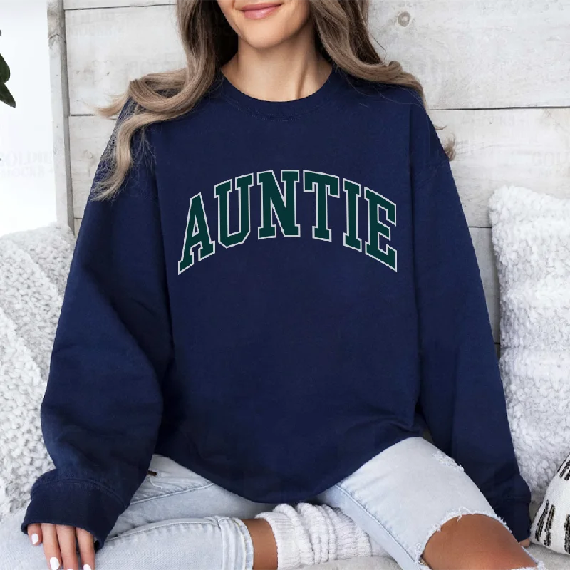 Auntie Essential Varsity Women's Sweatshirt Adventure