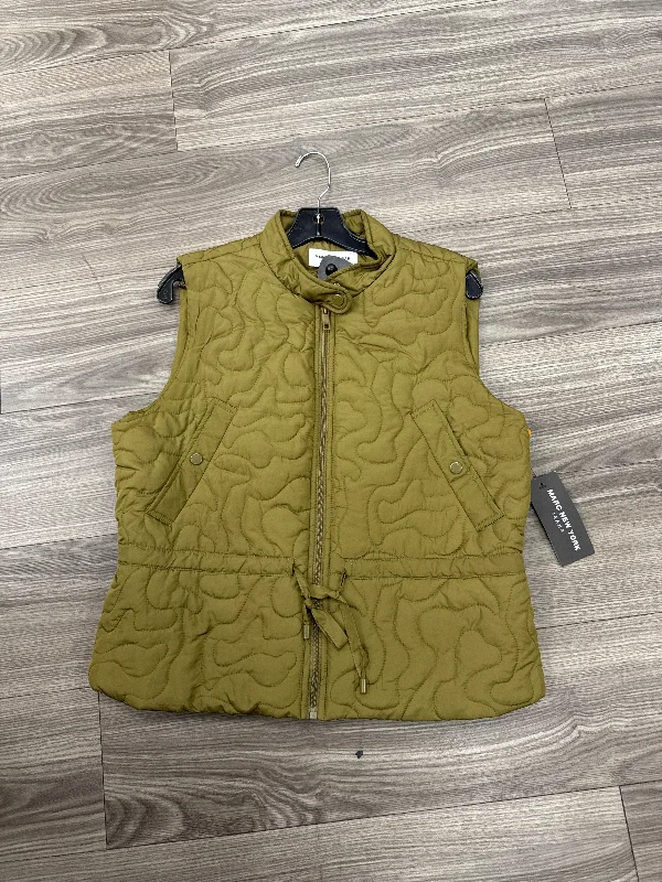 Vest Puffer & Quilted By Marc New York In Green, Size: L Relaxed Men's Australian 