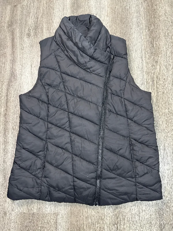 Vest Puffer & Quilted By Nicole Miller In Black, Size: Xl Traditional Men's Wool