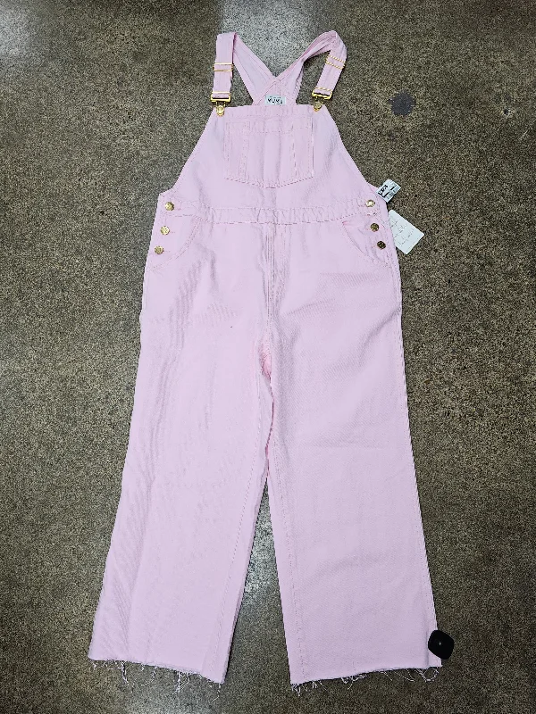 Overalls By Mumu In Pink, Size:L Cclassic Men's Tweed