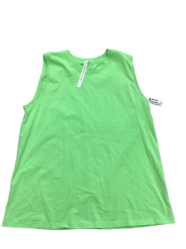 Athletic Tank Top By Lululemon In Green, Size: L Cozy Men's Winter