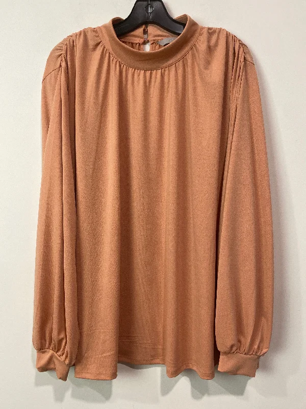 Peach Top Long Sleeve H&m, Size Xxl Business