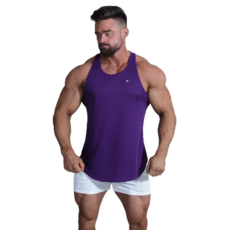 Jed North Microfiber Dri-fit tank violet Adventure