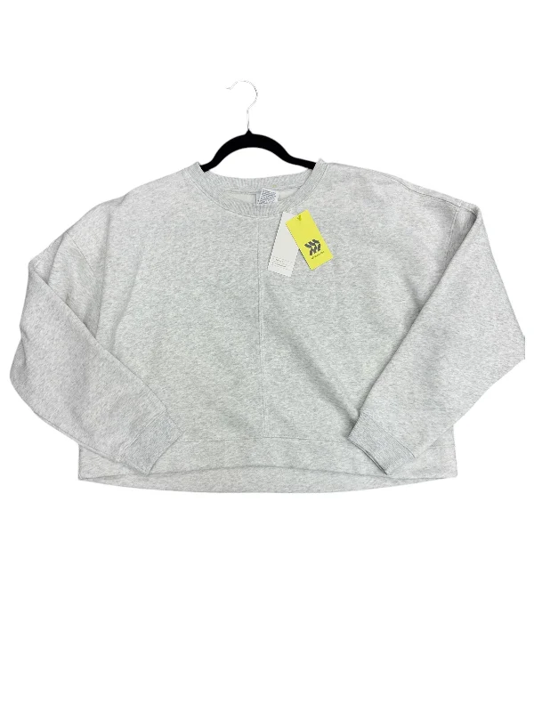 Sweatshirt Crewneck By All In Motion In Grey, Size: S Elegant Men's Cashmere