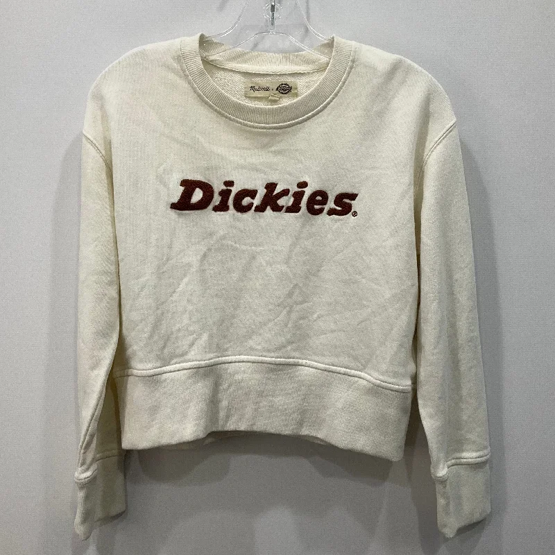 Sweatshirt Crewneck By Madewell x Dickies In Cream, Size: M Adventure