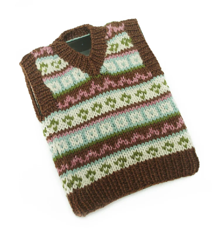 Tablet (iPad) Fair Isle Tech Vest (Knit) Street