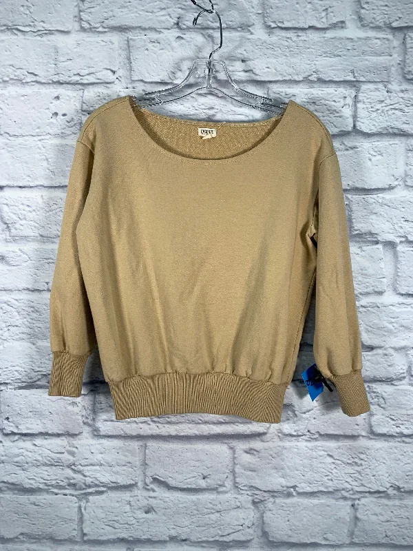 Sweatshirt Crewneck By L Agence In Cream, Size: Xs Youthful Men's Pop