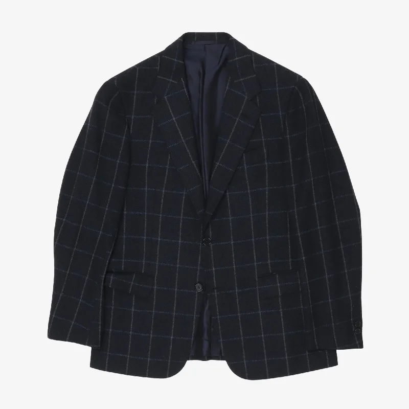 Cashmere Blend Blazer Rugged Men's Outdoor 