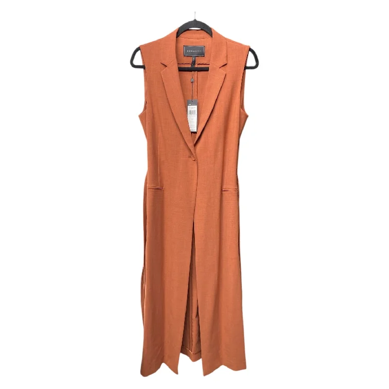 Vest Other By Bcbgmaxazria In Orange, Size:S Bohemian Men's Free