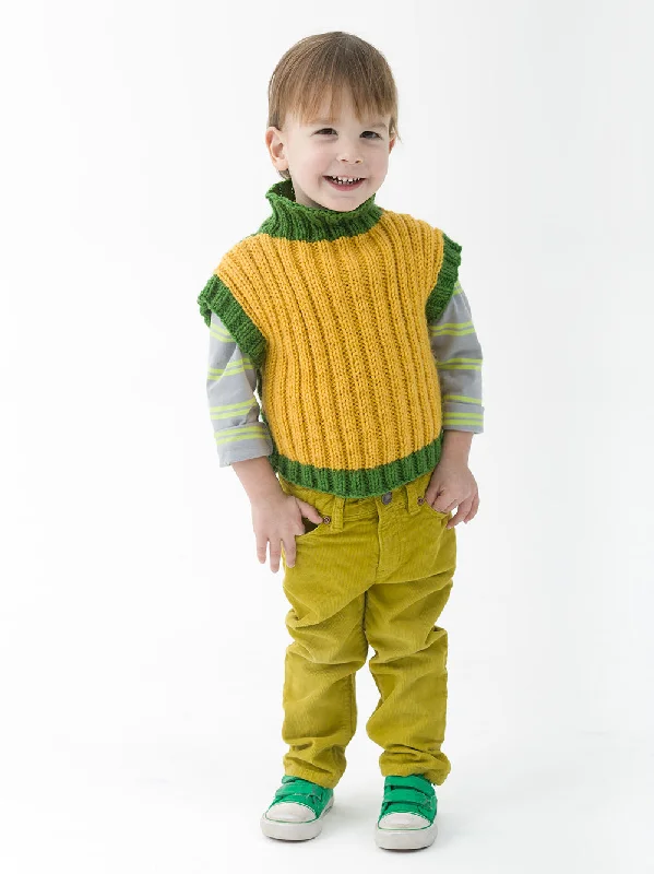 Child's Turtle Vest (Knit) Organic