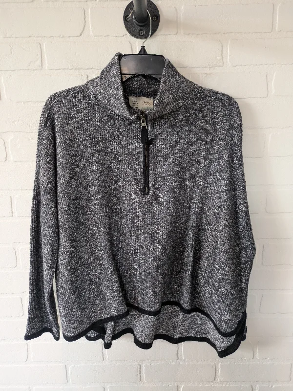 Grey Top Long Sleeve Saturday/sunday, Size Xs Sleek Men's Metallic