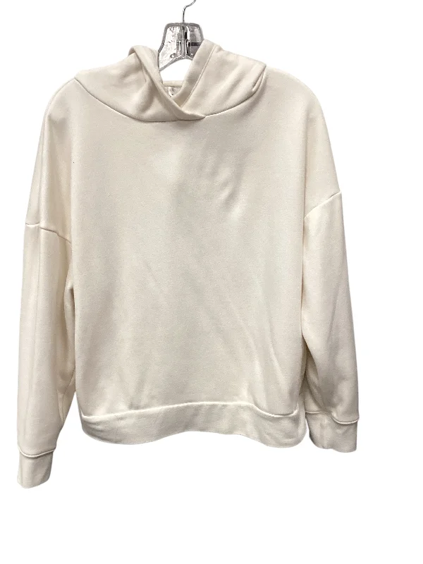 Sweatshirt Hoodie By Fabletics In Cream, Size: S Dapper Men's Bow