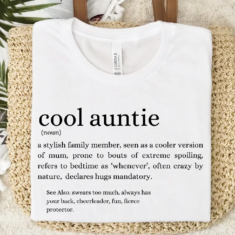 Modern Auntie Definition T-Shirt Elegant Men's Cashmere