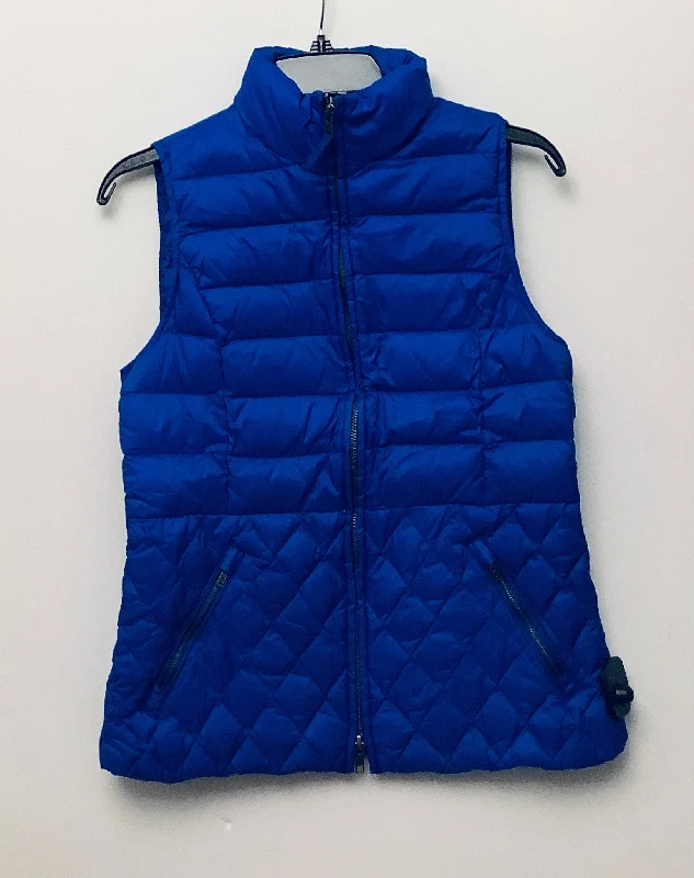 Vest Puffer & Quilted By Talbots In Blue, Size: Xs Athletic Men's High