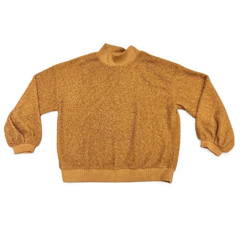 Sweatshirt Crewneck By Porridge In Tan, Size: L Relaxed Men's Beach