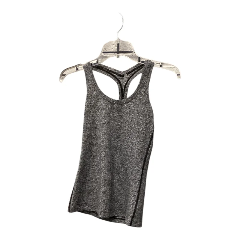 Athletic Tank Top By Lululemon In Grey, Size: S Streetwear Style