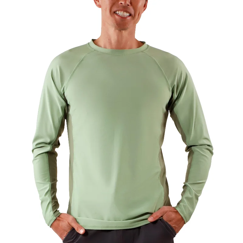 Men's Long Sleeve Crew Sun & Swim Shirt Dynamic Men's High