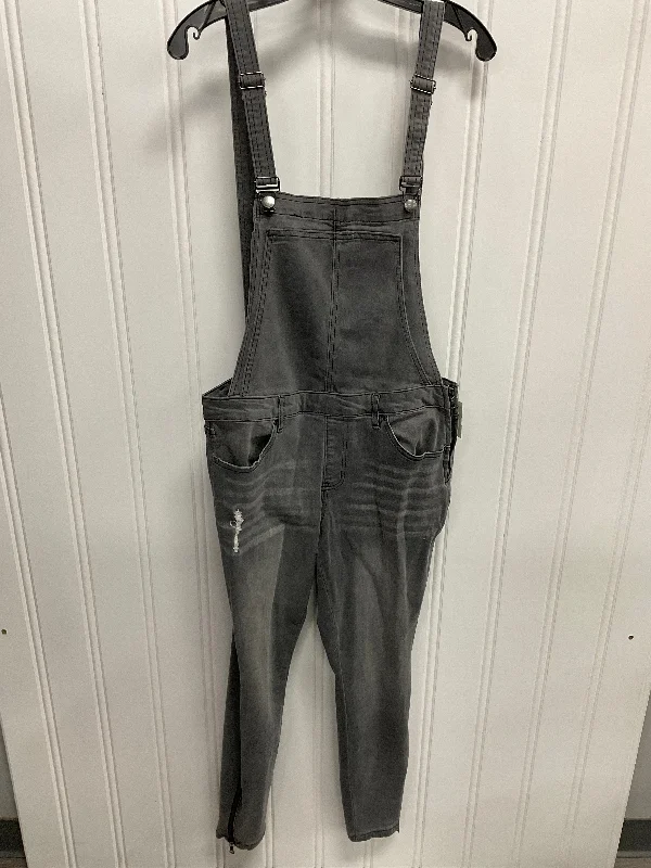 Overalls By Refuge In Grey, Size: 10 Practical Men's Quick