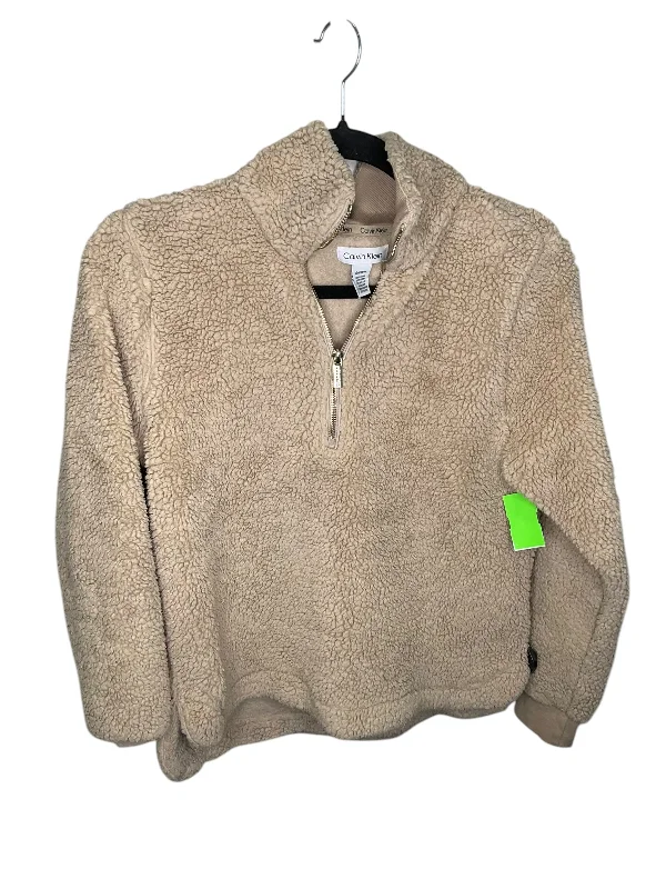 Sweatshirt Collar By Calvin Klein In Brown, Size: S Classic Men's Pin