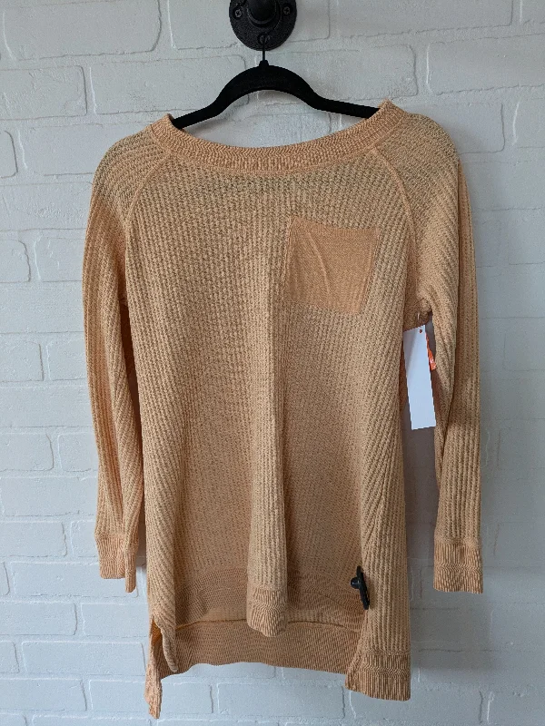 Orange Top Long Sleeve Soft Surroundings, Size S British Gentleman Style