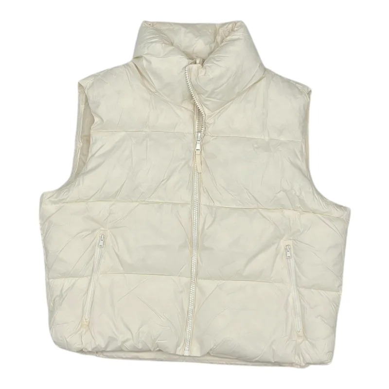 Vest Puffer & Quilted By Old Navy In Cream, Size:Xl Traditional Men's Country