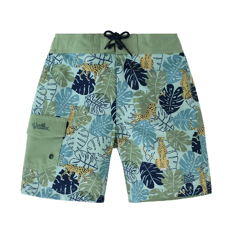 Boy's Classic Board Shorts Elegant Men's Cashmere