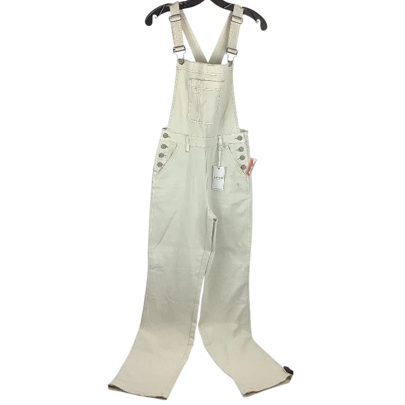 Overalls By Judy Blue In Cream Denim, Size: S Earthy Men's Hemp