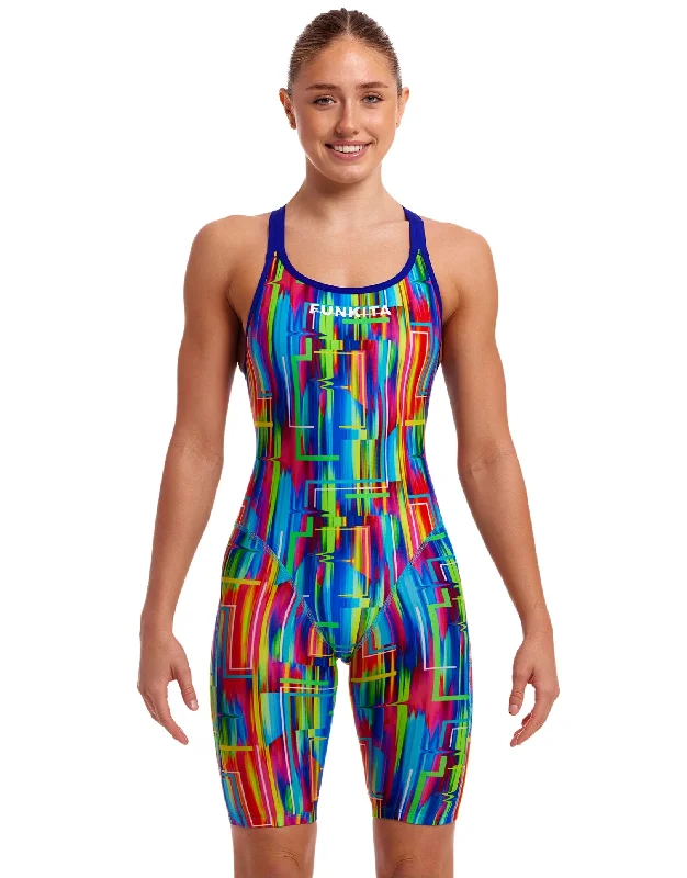 The Glitch Fast Legs Legsuit - Multi Street