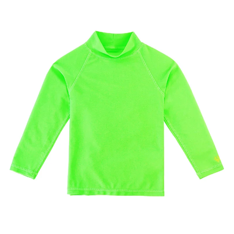 Kid's Neon Long Sleeve Sun & Swim Shirt Artistic Men's Hand