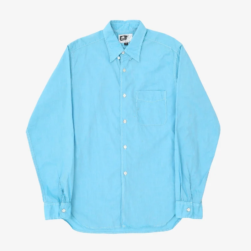 Chambray Shirt Dapper Men's Bow