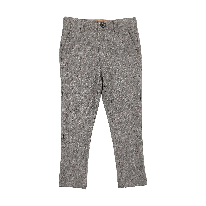 Coco Blanc Wool Pants Light Grey (aw24) Hip Men's Retro