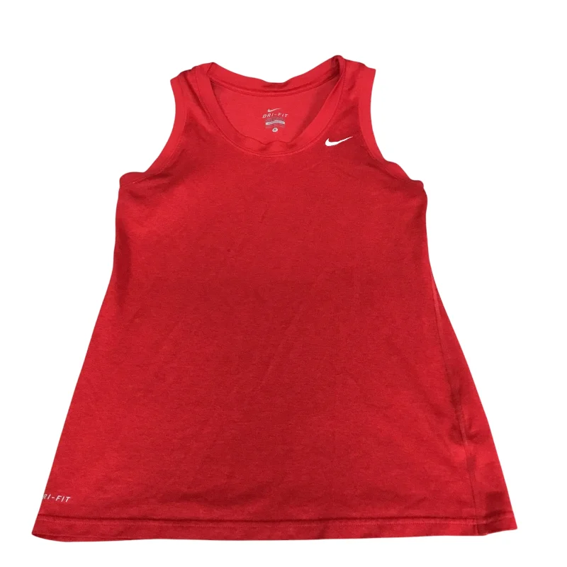 Athletic Tank Top By Nike In Red, Size: S Refined Men's Classic 