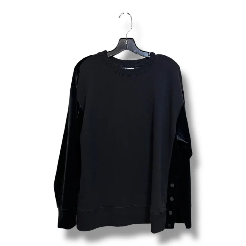 Sweatshirt Crewneck By Athleta In Black, Size: M Bold Men's Statement